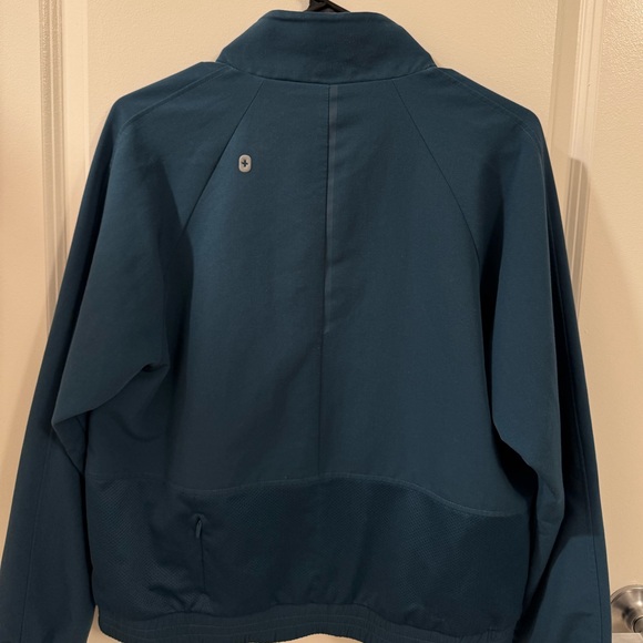 Figs Sydney scrub jacket in Caribbean blue - Picture 6 of 6